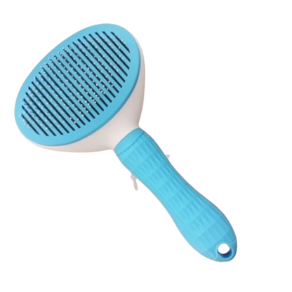 Cepillo removedor de pelo con botón