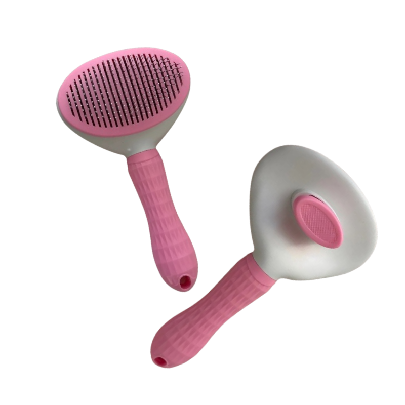 Cepillo removedor de pelo con botón