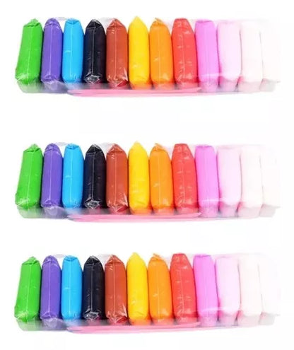 36 Arcillas Masa Mágicas secado al aire