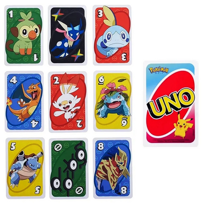 Juego Cartas Uno Pokémon