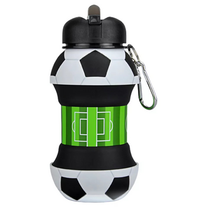 Botella De Agua Fútbol Plegable