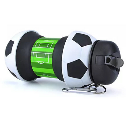 Botella De Agua Fútbol Plegable