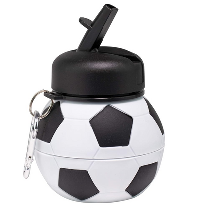 Botella De Agua Fútbol Plegable