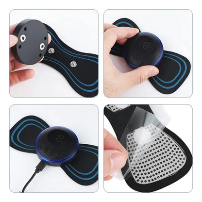 Mini Masajeador eléctrico estimulador