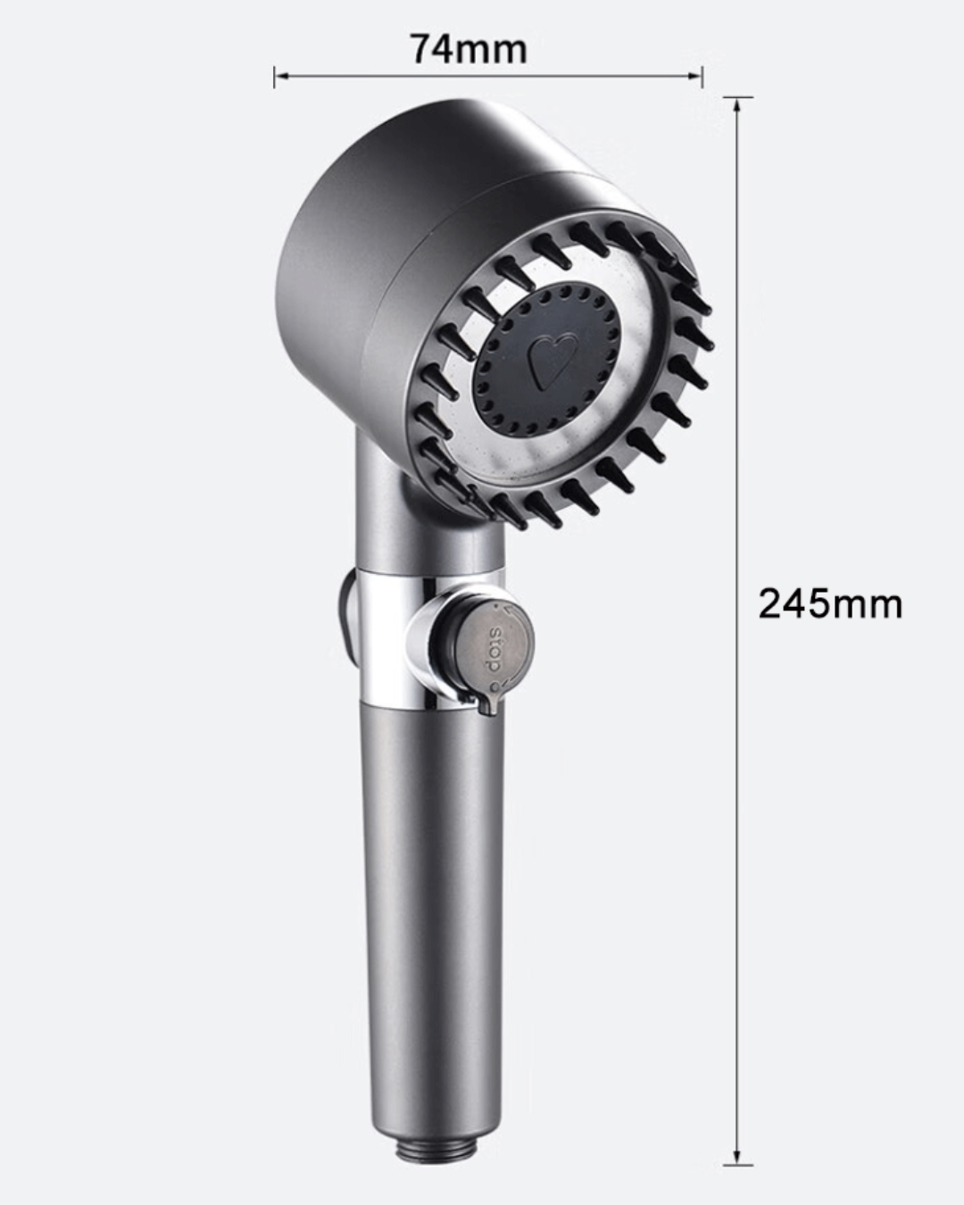 Ducha Alta presión Masajeadora 3 en 1