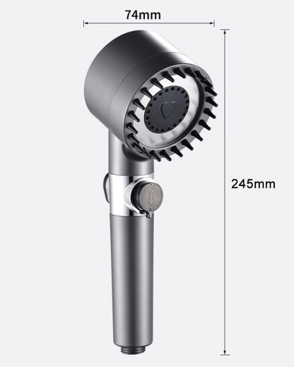 Ducha Alta presión Masajeadora 3 en 1